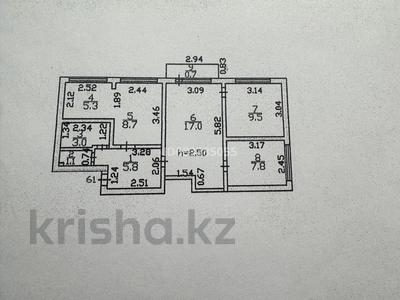 4-комнатная квартира · 59 м² · 3/5 этаж, 2 6 — Часы за 16.9 млн 〒 в Балхаше