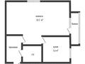1-бөлмелі пәтер · 30 м² · 2/4 қабат, Лермонтова 14/1, бағасы: 10.3 млн ₸ в Костанае — фото 5