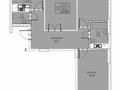 3-комнатная квартира · 83.2 м² · 18/18 этаж, Нажимеденова за 48.5 млн ₸ в Астане, Сарайшык р-н — фото 20
