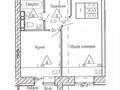 1-бөлмелі пәтер, 37.93 м², 3/9 қабат, Садовая улица 19, бағасы: ~ 12.5 млн 〒 в Костанае — фото 12