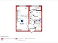 1-комнатная квартира · 41 м² · 14/15 этаж, Анет Баба 6 — ГринЛайн за ~ 31 млн ₸ в Астане, Нура р-н — фото 11