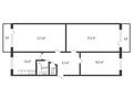3-комнатная квартира · 64.3 м² · 5/5 этаж, Катаева 60 за 21 млн ₸ в Павлодаре — фото 15
