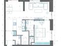 2-комнатная квартира · 74 м² · 16/22 этаж, Туран 37/2 за 95 млн ₸ в Астане, Нура р-н — фото 7