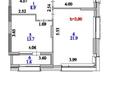 2-комнатная квартира · 62.3 м² · 16/17 этаж, Е-899 за 58.5 млн ₸ в Астане, Нура р-н — фото 2