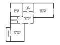 2-комнатная квартира · 56.2 м² · 1/9 этаж, Аэропорт за 25.5 млн ₸ в Костанае — фото 13