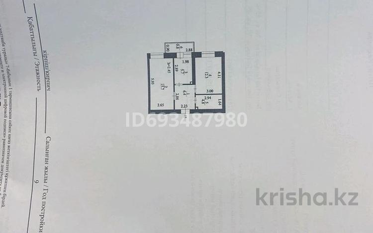2-комнатная квартира, 45 м², 6/9 этаж, богенбая 7/1 за 20 млн 〒 в Астане, р-н Байконур — фото 2