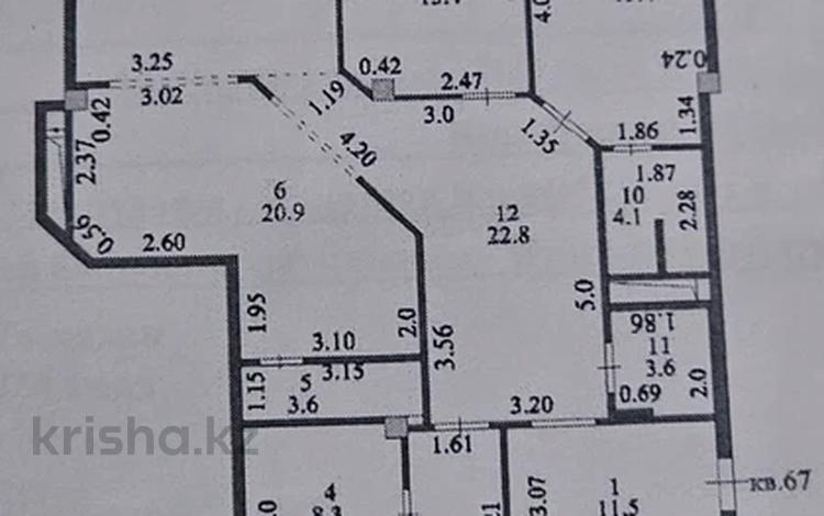 4-бөлмелі пәтер · 177 м², Кайыма Мухамедханова, бағасы: 120 млн ₸ в Астане, Есильский р-н — фото 6