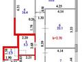 3-бөлмелі пәтер · 100 м² · 3/25 қабат, Тауелсиздик 25, бағасы: 55.5 млн ₸ в Астане, Алматы р-н — фото 2