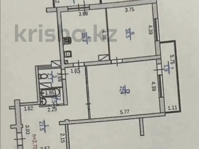 2-комнатная квартира · 87.3 м² · 12/17 этаж, мкр Таугуль, Жандосова — Берегового за 48.5 млн ₸ в Алматы, Ауэзовский р-н