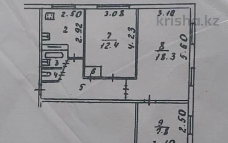 3-бөлмелі пәтер · 54 м² · 1/5 қабат, Орбита 1, бағасы: 34.5 млн ₸ в Алматы, Бостандыкский р-н — фото 2