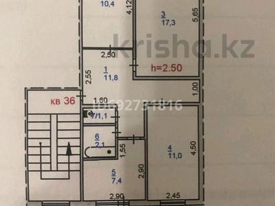 3-комнатная квартира, 62.7 м², 2/5 этаж, Петренко за 14 млн 〒 в Экибастузе