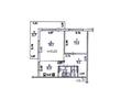 2-комнатная квартира · 56.2 м² · 14/14 этаж, мкр Аксай-1 15 — Толе би (между Саина и Момыш Улы) за 33.5 млн ₸ в Алматы, Ауэзовский р-н — фото 6