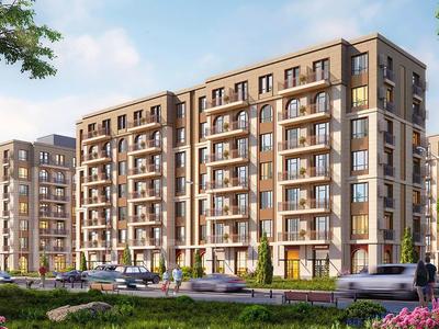 1-комнатная квартира · 57.36 м², Кошкар-ата 10 за ~ 27.8 млн 〒 в Шымкенте, Абайский р-н