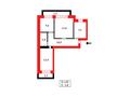 3-бөлмелі пәтер · 62.6 м² · 6/9 қабат, Юго-Восток ш/а., Гапеева 5, бағасы: 24 млн ₸ в Караганде, Казыбек би р-н — фото 3