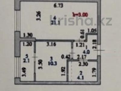 1-бөлмелі пәтер · 42 м² · 11/17 қабат, Жошы Хана 12, бағасы: 27.5 млн ₸ в Астане, Есильский р-н