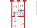 3-комнатная квартира · 102.1 м² · 3/9 этаж, Даумова 63 за 54 млн ₸ в Уральске — фото 12