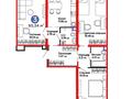 3-бөлмелі пәтер · 85.34 м² · 1 қабат, Улы Дала 14, бағасы: 45 млн ₸ в Астане, Нура р-н — фото 2