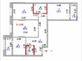 3-бөлмелі пәтер · 92.6 м² · 2/12 қабат, Култегин, бағасы: 62 млн ₸ в Астане, Нура р-н — фото 2