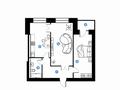 2-бөлмелі пәтер · 77.6 м² · 4/10 қабат, мкр Юго-Восток, мкр Гульдер 1, бағасы: 36 млн ₸ в Караганде, Казыбек би р-н — фото 8