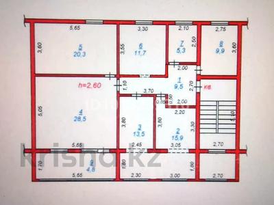 5-бөлмелі пәтер · 130 м² · 5/5 қабат, 3-шағынаудан 4"В" — Баян-Сулу, бағасы: 35.9 млн ₸ в Шымкенте, Туран р-н