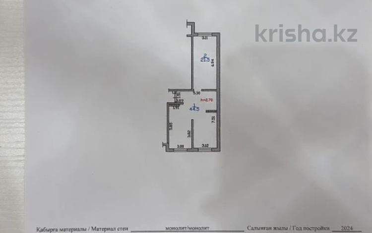 2-бөлмелі пәтер · 66 м² · 5/9 қабат, мкр Шугыла 340/46r7, бағасы: 33 млн ₸ в Алматы, Наурызбайский р-н — фото 2