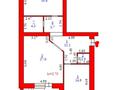 2-комнатная квартира, 86 м², 1/5 этаж, Батыс-2 22г за 29 млн 〒 в Актобе — фото 13