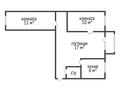 3-комнатная квартира, 54.4 м², 2/4 этаж, Станционная 80 за 12.5 млн 〒 в Костанае — фото 2