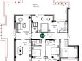 4-комнатная квартира · 170 м² · 4/4 этаж, Арайлы 20/1 за 118 млн ₸ в Алматы