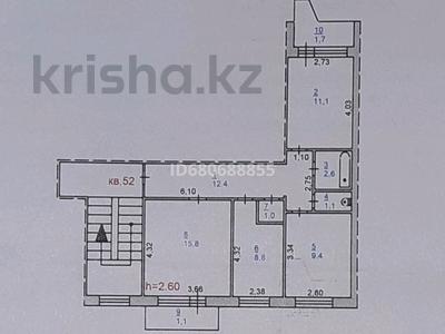 3-комнатная квартира, 65 м², 6/6 этаж, Беркимбаева 112 — Сатпаева за 15.5 млн 〒 в Экибастузе