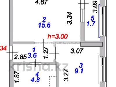 1-комнатная квартира · 34.8 м² · 5/12 этаж, Жубан Молдагалиев 3 — Сыганак Айтматова за 15.5 млн 〒 в Астане, Нура р-н