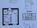 1-бөлмелі пәтер · 40 м² · 10/12 қабат, Улица Чингиз Айтматов, 79/1 — Сдача 3 квартал 2026 ‼️, бағасы: 21.5 млн ₸ в Астане, Сарыарка р-н — фото 2