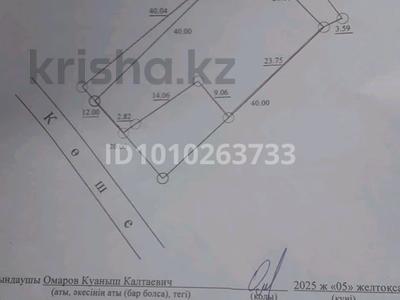 Жер телімі · 8 сотық, Ынтымак 24 — Алфараби Көшесінен түседі, бағасы: 3 млн ₸ в 