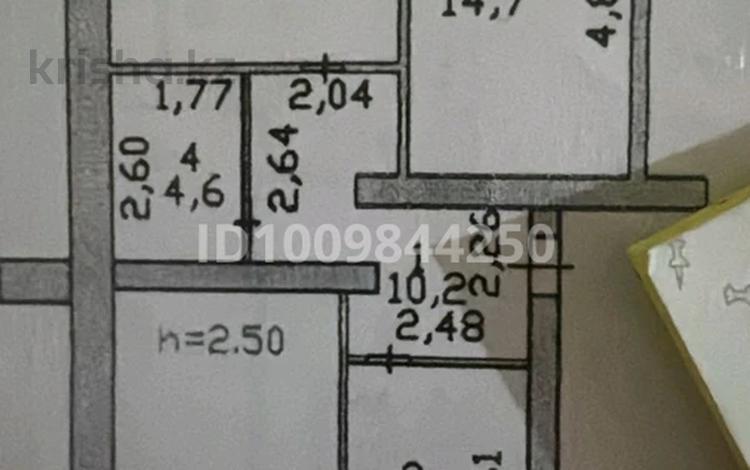 3-бөлмелі пәтер · 73 м² · 5/5 қабат, Уәлиханова 48 А — Магазин Азия, бағасы: 30 млн ₸ в Петропавловске — фото 8