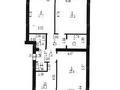 3-комнатная квартира, 102.2 м², 3/4 этаж, саяжай 377 за 23 млн 〒 в Актобе — фото 16