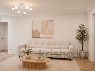 3-комнатная квартира · 57 м² · 1/4 этаж, мкр Коктем-3 4 — Ниже КазНУ (КазГУ) за 40 млн ₸ в Алматы, Бостандыкский р-н