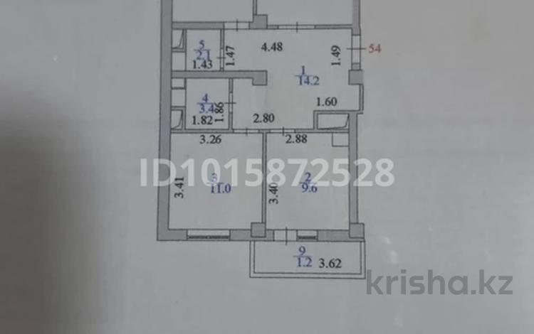 3-бөлмелі пәтер · 73 м² · 4/14 қабат, Кошкарбаева 45/1, бағасы: 42 млн ₸ в Астане, Алматы р-н — фото 2