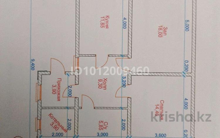 Отдельный дом · 2 комнаты · 80 м² · 8 сот., Жанаталап Батыш Салиева 21 за 14.5 млн ₸ в Атырау — фото 2