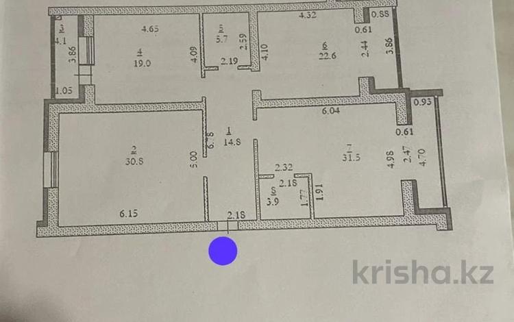 3-комнатная квартира · 132.5 м² · 2/5 этаж, мкр. Алтын орда 5е за 32 млн ₸ в Актобе — фото 2