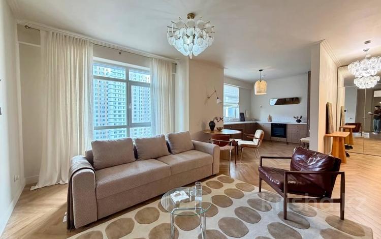 3-комнатная квартира · 90 м² · 17/22 этаж, Шамши Калдаякова 3 за 99 млн ₸ в Астане, Алматы р-н — фото 2