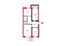 3-комнатная квартира · 58.4 м² · 4/5 этаж, Микрорайон 1а 6 за 15.3 млн ₸ в Сарани — фото 17