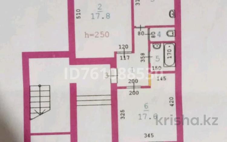 2-бөлмелі пәтер · 49.3 м² · 1/5 қабат, Тараса Шевченка 37А, бағасы: 11 млн ₸ в Актобе, мкр Гормолзавод — фото 2