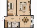 3-комнатная квартира · 87.5 м² · 2/3 этаж, мкр Ерменсай, Арайлы 22 за ~ 77.9 млн ₸ в Алматы, Бостандыкский р-н — фото 8
