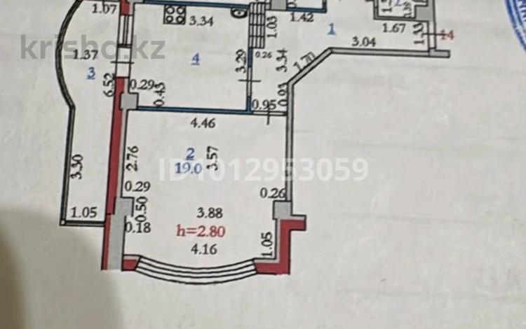 2-комнатная квартира · 77.5 м² · 4/10 этаж, мкр. Алтын орда, А.Молдагуловой 58/5 за 25 млн ₸ в Актобе — фото 2