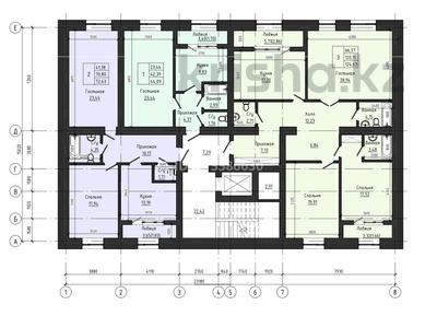 1-бөлмелі пәтер · 44.1 м² · 6/7 қабат, мкр. Алтын орда, Тауелсиздик 11А, бағасы: 15.5 млн ₸ в Актобе