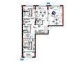 3-бөлмелі пәтер · 115.15 м², Нура р-н, бағасы: ~ 110.8 млн ₸ в Астане — фото 3