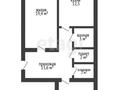 2-бөлмелі пәтер · 70 м² · 2/9 қабат, 2-микрорайон, бағасы: 18 млн ₸ в Актобе — фото 16