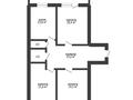 3-комнатная квартира · 87.6 м² · 3/9 этаж, мкр Болашак, Бокенбай Батыра за 29.5 млн ₸ в Актобе — фото 10
