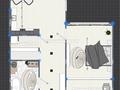 2-бөлмелі пәтер · 59.6 м² · 7/9 қабат, E-669 13/1, бағасы: 31.5 млн ₸ в Астане, Есильский р-н — фото 16