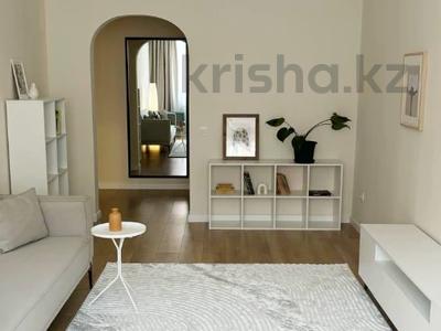 2-комнатная квартира · 60 м² · 1/12 этаж, Сатпаева — Туркебаева за 54 млн ₸ в Алматы, Бостандыкский р-н