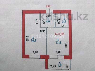 2-бөлмелі пәтер · 36.8 м² · 2/9 қабат, Болекбаева 22 — 86 школа, бағасы: 19 млн ₸ в Астане, Сарайшык р-н